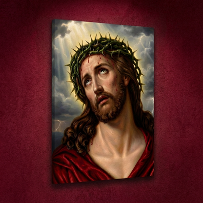 የጌታችን የመድኃኔዓለም ሥዕለ አድኅኖ በእሾህ አክሊል - Jesus Christ Crown of Thorns Icon