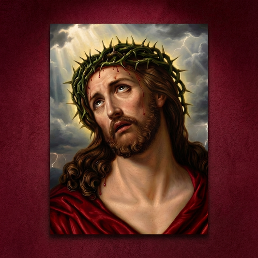የጌታችን የመድኃኔዓለም ሥዕለ አድኅኖ በእሾህ አክሊል - Jesus Christ Crown of Thorns Icon
