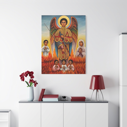 የሊቀ መላእክት የቅዱስ ገብርኤል ሥዕለ አድኅኖ - Archangel Saint Gabriel Premium Icon