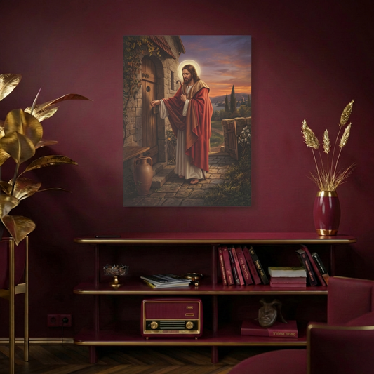 የመድኃኔዓለም ሥዕለ አድኅኖ (የልብን በር ሲያንኳኳ) - Christ at the Door of the Heart Icon