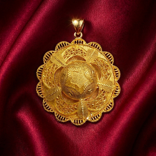 The Adey Blossom of Antiquity Suite. የሀበሻ ባህላዊ ጌጣጌጥ።